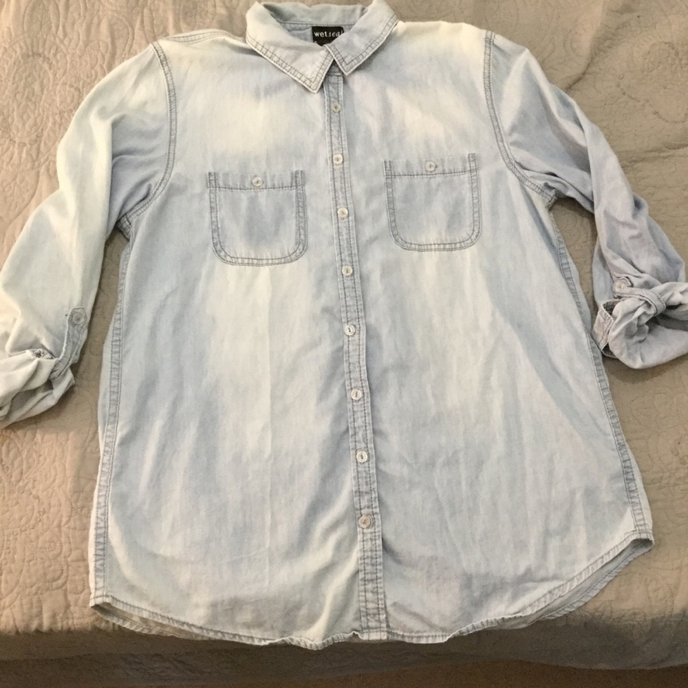 Denim Buttondown